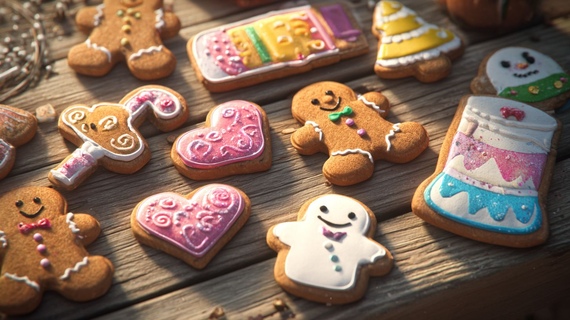 Creative gingerbread kits at home: why families in England