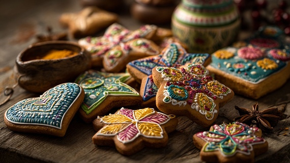 Mini gingerbread sets that make gratitude feel personal