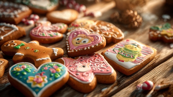 Gingerbread that elevates your wedding decor: from sweet idea