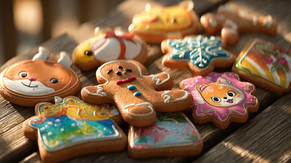 Bookish gifting with a twist - literary gingerbread collections