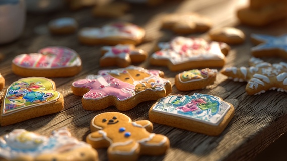 Why hand painted gingerbread wins hearts more than