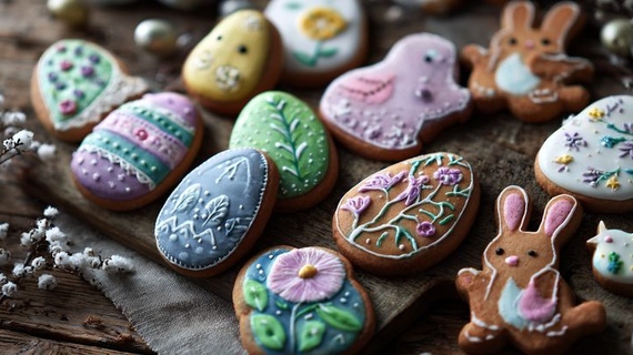 Thoughtful gingerbread favours that guests will